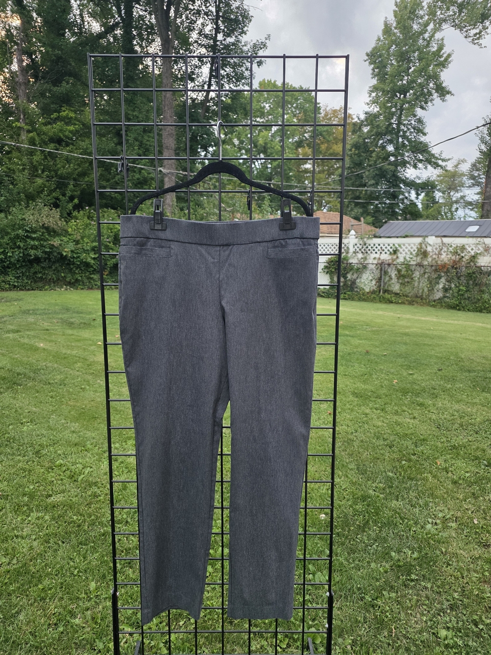 Briggs New York Charcoal Gray Women's Boot Cut Dress Pants